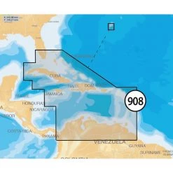 NAVIONICS CF/908P-3 Caribbean Platinum+ Charts CF Card