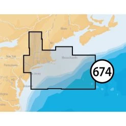 NAVIONICS MSD/674P+ Boston to New York Platinum+ Charts microSD Card