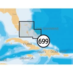 NAVIONICS MSD/699P+ North Bahamas Platinum+ Charts microSD Card