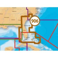 NAVIONICS MSD/906P+ U.S. Southeast to Bahamas Platinum+ Charts microSD Card