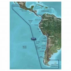 GARMIN HXSA002R South America West Coast BlueChart g3 microSD/SD Card