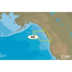 NA-Y025 Canada West and Puget Sound C-MAP MAX-N+ Chart, Micro SD Card