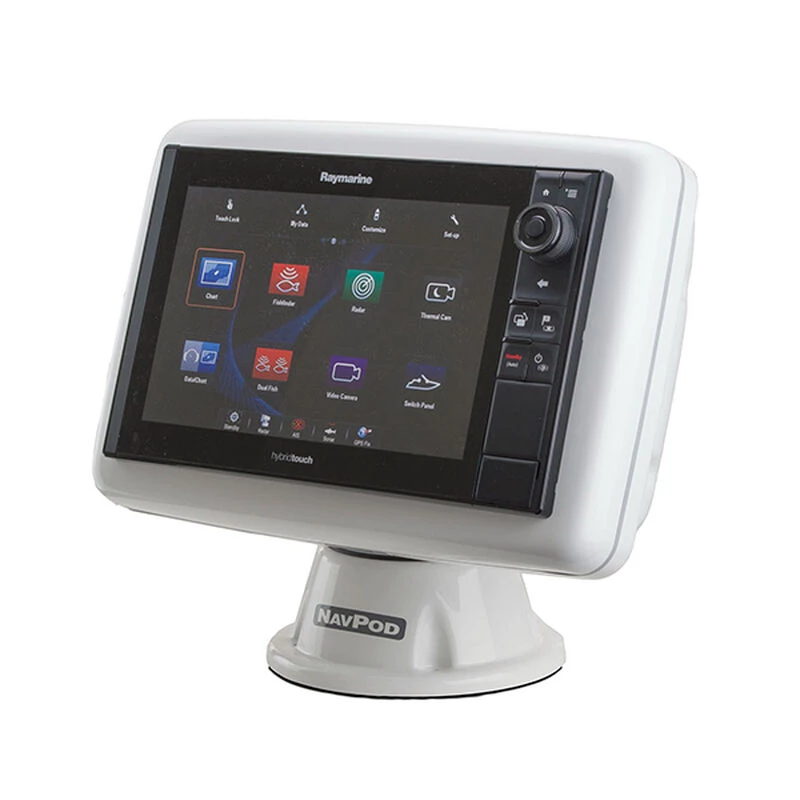 NAVPOD SailPod Precut for Raymarine eS127, eS128, for 12" Wide Guard