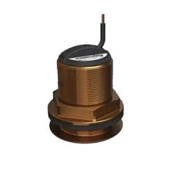RAYMARINE CPT-S Bronze Thru-Hull Element CHIRP Sonar Transducer, 12 Degree Tilt