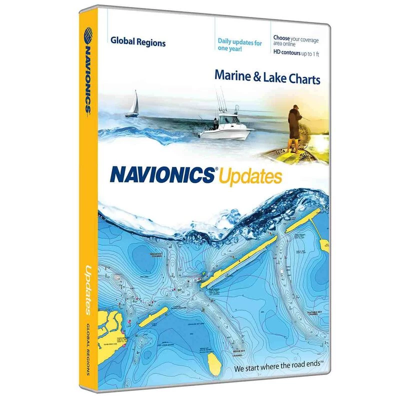 CF/NAVU-NI/WM US and Canada Fresh and Salt Water Navionics Updates CF Card