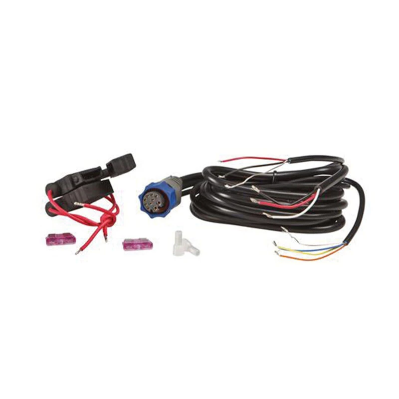 LOWRANCE PC-26BL Power Cable with Blue Connector, 4' Length