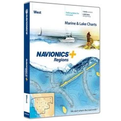 MSD/NAV+WE Region West Navionics+ Charts microSD/SD Card