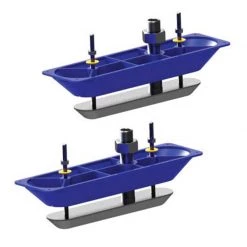 SIMRAD Dual 3D Thru-Hull StructureScan® Transducers with Fairing Block