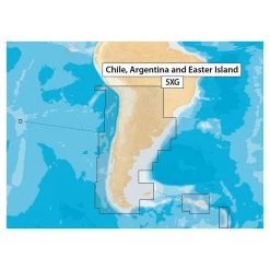 NAVIONICS MSD/NAV+5XG Chile, Argentina, Easter Island