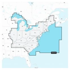 GARMIN Navionics+ US007R U.S. East Electronic Chart