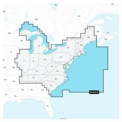 Navionics+ US007R U.S. East, Electronic Chart