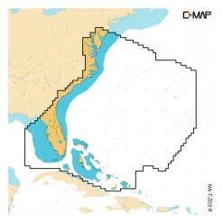 C-MAP REVEAL X, Chesapeake Bay, Bahamas Electronic Chart