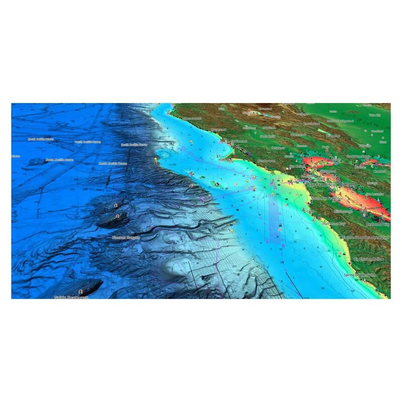C-MAP REVEAL X, Chesapeake Bay, Bahamas Electronic Chart - Image 9