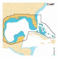 C-MAP REVEAL X, Gulf of Mexico and Bahamas Electronic Chart