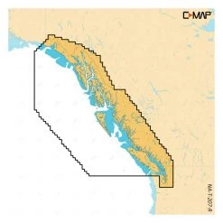 C-MAP REVEAL X, British Columbia and Puget Sound Electronic Chart