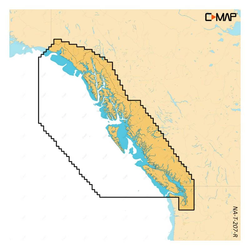C-MAP REVEAL X, British Columbia and Puget Sound Electronic Chart