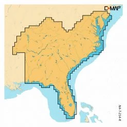 C-MAP REVEAL X, US Lakes Southeast Electronic Chart
