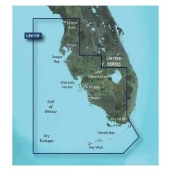 GARMIN VUS011R Southwest Florida BlueChart g3 Vision microSD/SD Card