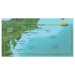 GARMIN VUS511L Boston to Nofolk BlueChart g3 Vision microSD/SD Card